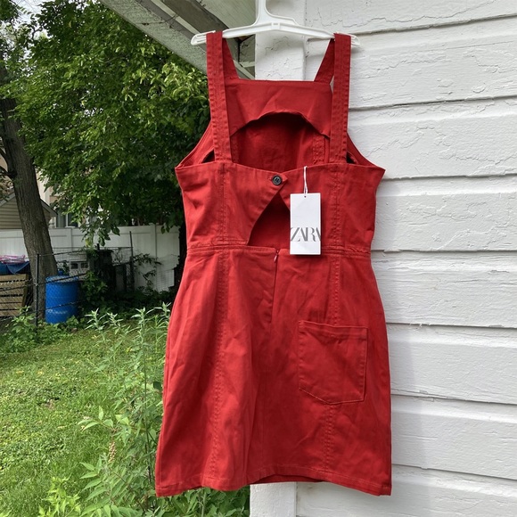 Red Jumper Dress - Picture 3 of 4